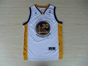 Maillot De Basket Golden State Warriors Stephen Curry 30 Tissus Sportif Fans Edition Blanc